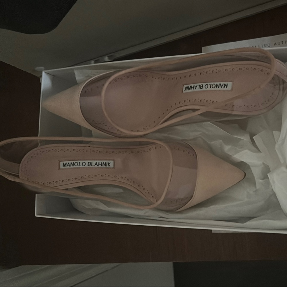 Manolo Blahnik Pink Heels Sophisticated Style